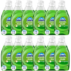 Dawn Ultra Apple Blossom Green Dishwashing Liquid Soap 7.5 oz (12 pack)