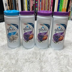 GLADE CARPET AND ROOM POWDER LAVENDER & CLEAN LINEN (4) 32oz
