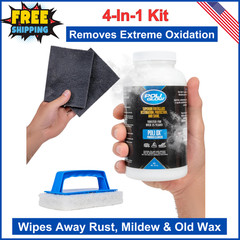 Poli Ox Oxidation Boat & RV Fiberglass Restoration Kit – Removes Heavy Oxidation