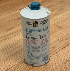Vintage 1970s Johnson Wax Hard Gloss GLO COAT Floor Finish Large 46 oz Can