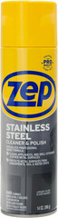 Stainless Steel Cleaner and Polish 14 Ounces – ZUSSTL14 – Protects Metal Surface