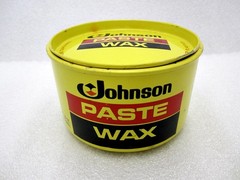 Original Vintage SC Johnson 16oz Paste Wax Polish Partial Can