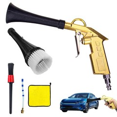 High Pressure Air Compressor Car Detailing Tool Gun Dry Cleaning Kit