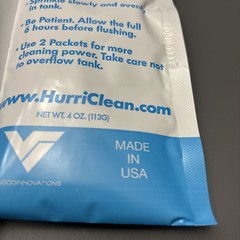 HurriClean 3-Pack Automatic Toilet Tank Cleaner Septic Safe – New Damaged Box