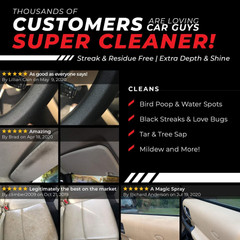 CAR GUYS Detailing Super Cleaner Effective Interior Car Leather Vinyl Carpet