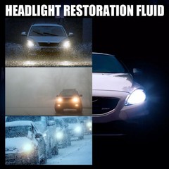 Headlight Restorer Spray – Removes Oxidation Restores Clarity for Car