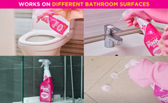 The Pink Stuff – Miracle Bathroom Foam Cleaner 750ml – Baths, Tiles, Soap Scum,
