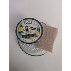 By Saydi Solid Dish Soap 5oz Lemon Coconut Oil Eco Friendly Kitchen Soap