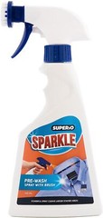 Superio Pre-Wash Spray with Brush