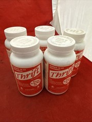 (5) 1LB bottles of Thrift Drain cleaner professional strength T-100 .