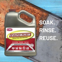 Eco-Friendly Rust Remover 128 Fl Oz – Ideal for Antiques, Tools & Cookware