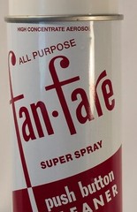 All Purpose Fan Fare Super Spray Push Button Cleaner High Concentrate Aerosol