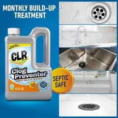 CLR Clear Pipes & Drains Clog Remover and Cleaner, For Shower, Sink, Toilet,…