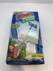 Windex Outdoor All-In-One Glass Cleaning Tool Starter Kit NEW SEALED