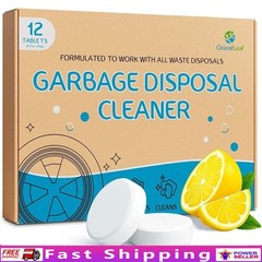 Garbage Disposal Cleaning Tablets 20g Citrus Deodorizer Fresh Odor Eliminator US