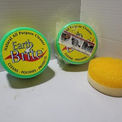 Earth Brite Clay-Based All-Purpose Clean Polish Kit 3pc 10.5 oz. Original 1 New