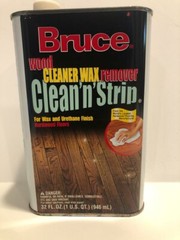 Bruce Wood Cleaner/Wax Remover, Clean ‘n’ Strip For Hardwood Floors – One Can