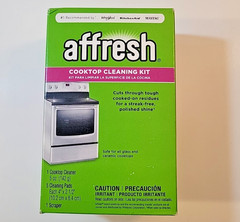 Affresh Cooktop Cleaning Kit, Includes 5 oz cleaner, 5 pads, 1 Scraper