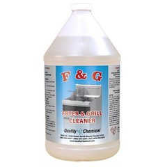 Commercial Fryer and Grill/Griddle Cleaner – 1 gallon (128 oz.)