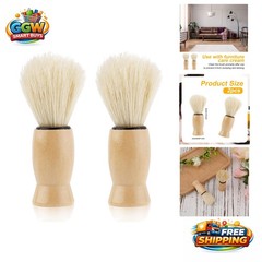 Soft Bristle Salve Brush Set for Leather & Wood – Keep Your Furniture Pristine
