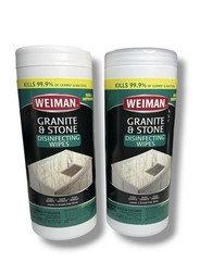 Weiman Granite Wipes 2 Pack – 30 Count Per Container