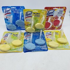 (6) Lysol Automatic Toilet Bowl Cleaner Lemon Breeze Ocean Fresh Mango Hibiscus