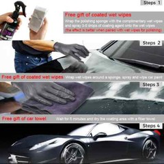 Car Ceramic Nano Coating – Hydrophobic Paint Protection & Polish | Crystal Clear