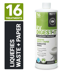 Unique RV Digest-It Holding Tank Treatment – Liquid 16 Treatments, 32 Oz.2pack