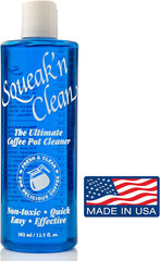Concentrated Coffee Pot Cleaner / Food and Beverage Stain Remover – over 20 Uses