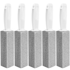 MEQHUO Toilet Pumice Stone With Handle, 5 Pack Pumice Stone Toilet Bowl