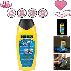 X-treme Clean Windshield Cleaner – 12oz Streak-Free Liquid for Safer Driving