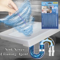 12 Pcs Sani Sticks Pack Odor Drains Drain Clear Cleaner Deodorizer Cleaning