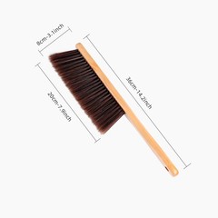Hand Broom, Dust Brush, Horse Hair Brush with Wood Handle, Duster for Counter…