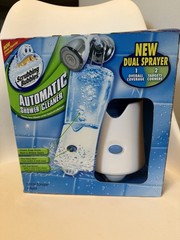 Scrubbing Bubbles Automatic Shower Cleaner Sealed One Button Dual Spray NEW