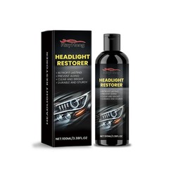 Car Headlight Restoration Kit, Scratch & Oxidation Remover, Lens Cleaner Polish