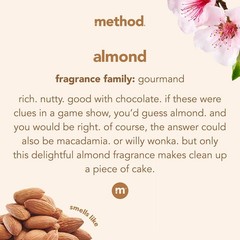 Method Daily Wood Cleaner, Almond, Cleans Shelves, Tables and Other Wooden Surfa
