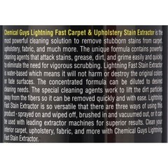 Lightning Fast Carpet Upholstery Stain Extractor Cleaner 16oz Super Powerful New