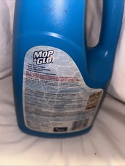 Vintage Original Mop & Glo Floor Shine Cleaner 64oz % 80 Full