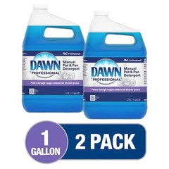 (Pack of 2) Dawn Dishwashing Liquid Original Gallon Blue