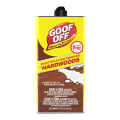 Goof Off Hardwood paint splatter remover Liquid 12 Fluid ounce(s)