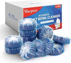 Vacplus Automatic Toilet Bowl Cleaner Tablets Bathroom Toilet Tank Cleaner NEW!.