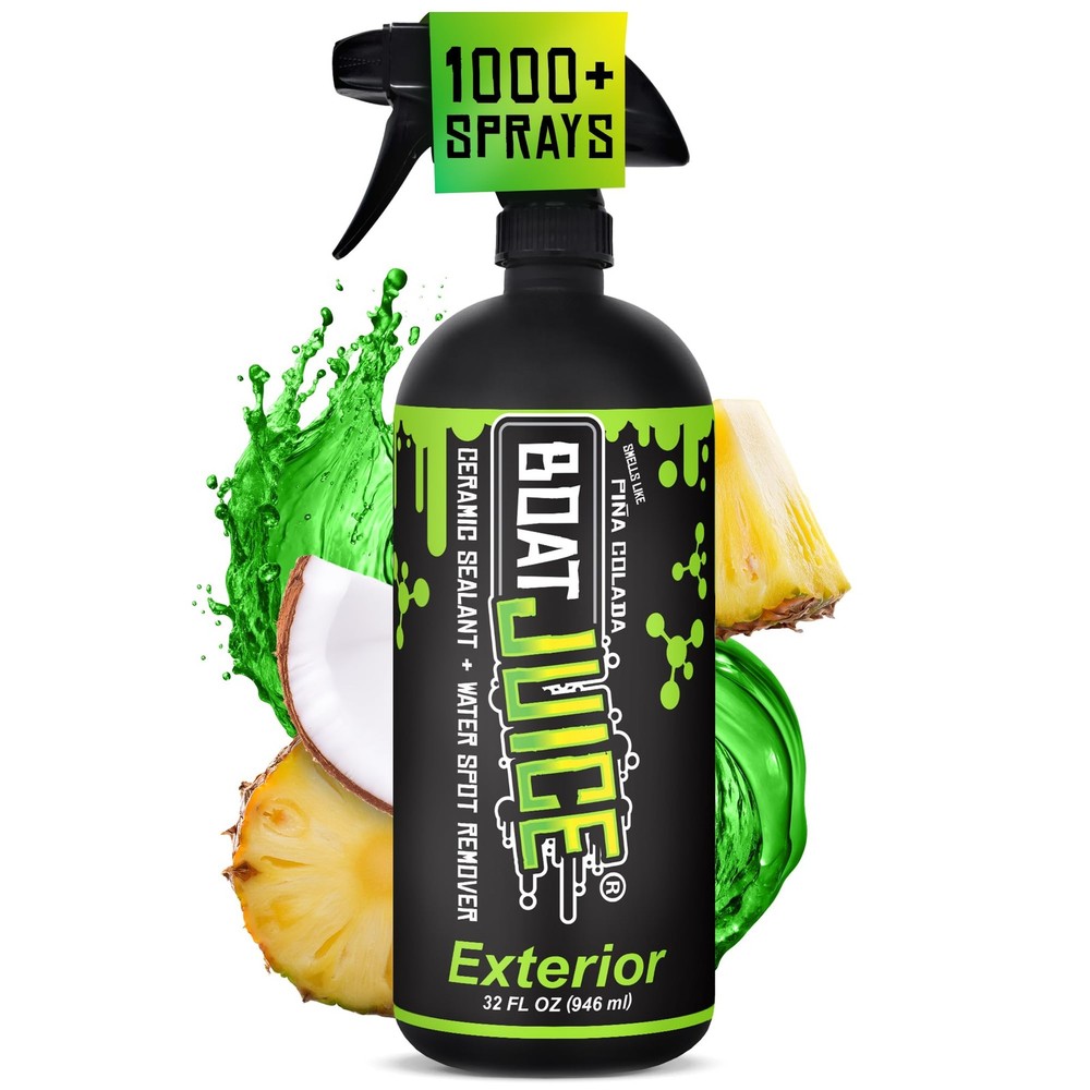 Boat Juice 2in1 Exterior Cleaner & Protectant Spray | Water Spot 32 Oz