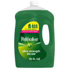 (2 pack) Palmolive Ultra Strength Liquid Dish Soap, Grease Cutting, 70 fl oz