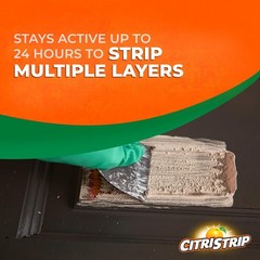 Efficient Citrus Gel Paint & Varnish Remover – 40 oz for Multiple Surfaces
