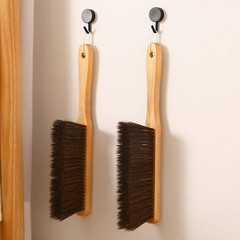 Hand Broom, Dust Brush, Horse Hair Brush with Wood Handle, Duster for Counter…