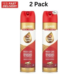 Scott’s Liquid Gold Wood Cleaner and Polish, 11.5 oz, Two Pack