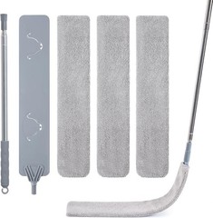 Skinny Duster W/ Extension Pole Under Furniture Under Appliance Cleaning Tool W/