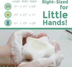 myHomeBody Konjac Baby Spon for Bathing, Cute Shapes Natural Kids Bath