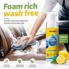 150ml Auto Go Foam Cleaner – Deep Cleaning Foam For Car Interior, Kitchen Grease