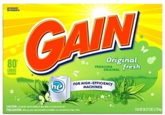 1 Gallon Compare To Gain Laundry Detergent 1 GAL / CASE OF 4